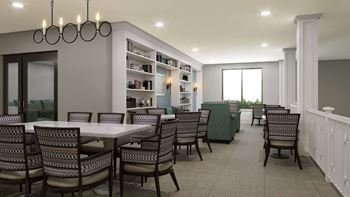 Peaceful Library at Osprey Park 62+ Apartments, Kissimmee, FL